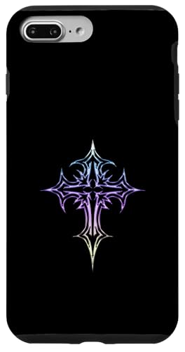 Gothic Cross Y2K Alt Ästhetisches Emo Motiv Hülle für iPhone 7 Plus/8 Plus Gothic Cross Y2K Alt Ästhetisches Emo Motiv Hülle für iPhone 7 Plus/8 Plus von Goth Cross Designs