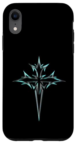 Gothic Cross Y2K Alt Ästhetisches Emo Motiv Hülle für iPhone XR Gothic Cross Y2K Alt Ästhetisches Emo Motiv Hülle für iPhone XR von Goth Cross Designs