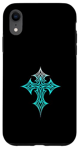 Gothic Cross Y2K Alt Ästhetisches Emo Motiv Hülle für iPhone XR Gothic Cross Y2K Alt Ästhetisches Emo Motiv Hülle für iPhone XR von Goth Cross Designs