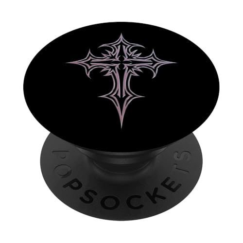 Gothic Cross Y2K Alt Ästhetisches Emo Motiv PopSockets Klebender PopGrip Gothic Cross Y2K Alt Ästhetisches Emo Motiv PopSockets Klebender PopGrip von Goth Cross Designs