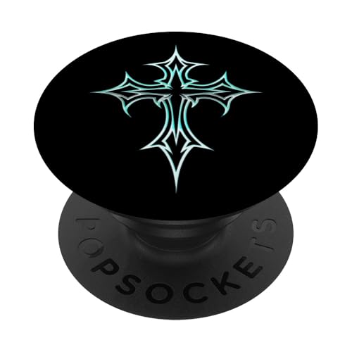 Gothic Cross Y2K Alt Ästhetisches Emo Motiv PopSockets Klebender PopGrip Gothic Cross Y2K Alt Ästhetisches Emo Motiv PopSockets Klebender PopGrip von Goth Cross Designs
