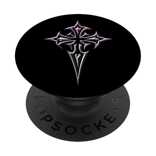 Gothic Cross Y2K Alt Ästhetisches Emo Motiv PopSockets Klebender PopGrip Gothic Cross Y2K Alt Ästhetisches Emo Motiv PopSockets Klebender PopGrip von Goth Cross Designs