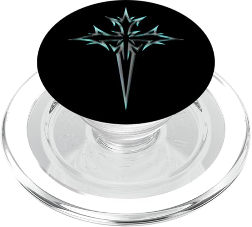 Gothic Cross Y2K Alt Ästhetisches Emo Motiv PopSockets PopGrip für MagSafe Gothic Cross Y2K Alt Ästhetisches Emo Motiv PopSockets PopGrip für MagSafe von Goth Cross Designs