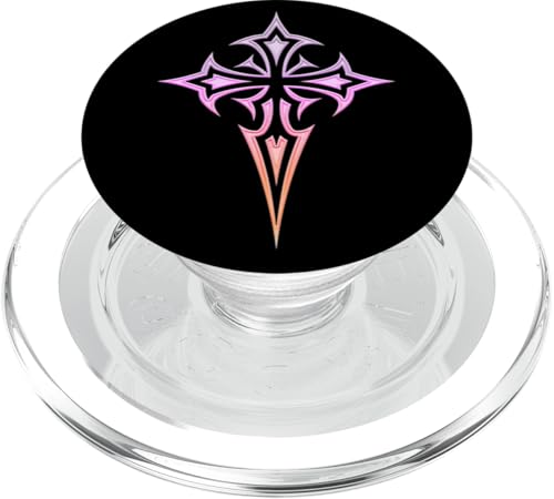 Gothic Cross Y2K Alt Ästhetisches Emo Motiv PopSockets PopGrip für MagSafe Gothic Cross Y2K Alt Ästhetisches Emo Motiv PopSockets PopGrip für MagSafe von Goth Cross Designs