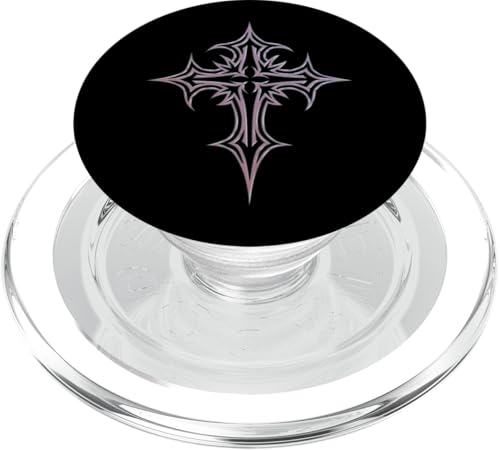 Gothic Cross Y2K Alt Ästhetisches Emo Motiv PopSockets PopGrip für MagSafe Gothic Cross Y2K Alt Ästhetisches Emo Motiv PopSockets PopGrip für MagSafe von Goth Cross Designs