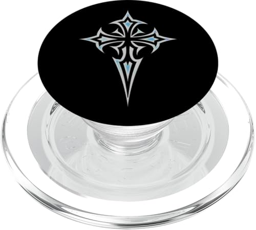Gothic Cross Y2K Alt Ästhetisches Emo Motiv PopSockets PopGrip für MagSafe Gothic Cross Y2K Alt Ästhetisches Emo Motiv PopSockets PopGrip für MagSafe von Goth Cross Designs