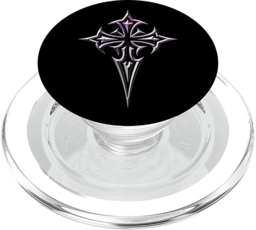 Gothic Cross Y2K Alt Ästhetisches Emo Motiv PopSockets PopGrip für MagSafe Gothic Cross Y2K Alt Ästhetisches Emo Motiv PopSockets PopGrip für MagSafe von Goth Cross Designs