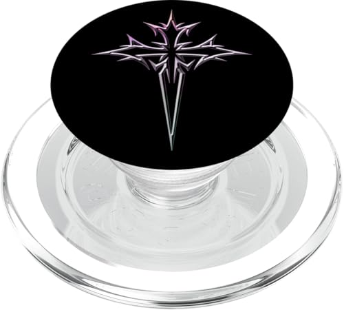 Gothic Cross Y2K Alt Ästhetisches Emo Motiv PopSockets PopGrip für MagSafe Gothic Cross Y2K Alt Ästhetisches Emo Motiv PopSockets PopGrip für MagSafe von Goth Cross Designs