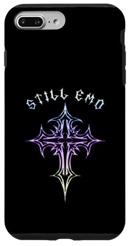 Still Emo! Gothic Cross Y2K Alt Ästhetisches Emo Motiv Hülle für iPhone 7 Plus/8 Plus Still Emo! Gothic Cross Y2K Alt Ästhetisches Emo Motiv Hülle für iPhone 7 Plus/8 Plus von Goth Cross Designs