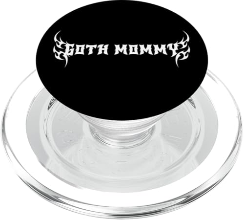 Goth Mama! Gothic Mama Alt Aesthetic PopSockets PopGrip für MagSafe Goth Mama! Gothic Mama Alt Aesthetic PopSockets PopGrip für MagSafe von Goth Mommy Designs
