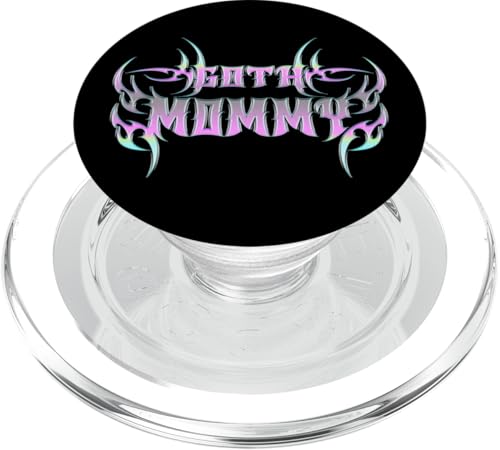 Goth Mama! Gothic Mama Alt Aesthetic PopSockets PopGrip für MagSafe Goth Mama! Gothic Mama Alt Aesthetic PopSockets PopGrip für MagSafe von Goth Mommy Designs