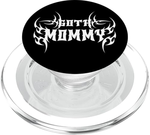 Goth Mama! Gothic Mama Alt Aesthetic PopSockets PopGrip für MagSafe Goth Mama! Gothic Mama Alt Aesthetic PopSockets PopGrip für MagSafe von Goth Mommy Designs