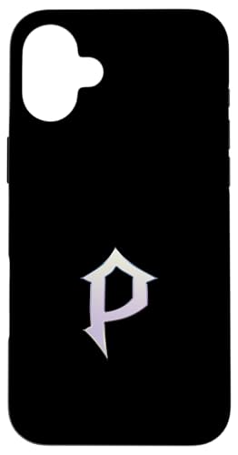 Ästhetischer Buchstabe P / Name beginnend mit P Hülle für iPhone 16 Plus Ästhetischer Buchstabe P / Name beginnend mit P Hülle für iPhone 16 Plus von Goth and Emo Designs