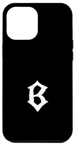 B Buchstabe Monogramm / Goth Ästhetischer Name beginnend mit B Hülle für iPhone 12 Pro Max B Buchstabe Monogramm / Goth Ästhetischer Name beginnend mit B Hülle für iPhone 12 Pro Max von Goth and Emo Designs