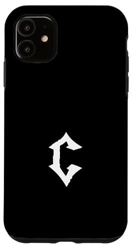 C-Buchstaben-Monogramm / Goth Ästhetischer Name beginnend mit C Hülle für iPhone 11 C-Buchstaben-Monogramm / Goth Ästhetischer Name beginnend mit C Hülle für iPhone 11 von Goth and Emo Designs