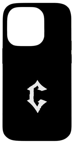 C-Buchstaben-Monogramm / Goth Ästhetischer Name beginnend mit C Hülle für iPhone 14 Pro C-Buchstaben-Monogramm / Goth Ästhetischer Name beginnend mit C Hülle für iPhone 14 Pro von Goth and Emo Designs