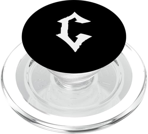 C-Buchstaben-Monogramm / Goth Ästhetischer Name beginnend mit C PopSockets PopGrip für MagSafe C-Buchstaben-Monogramm / Goth Ästhetischer Name beginnend mit C PopSockets PopGrip für MagSafe von Goth and Emo Designs