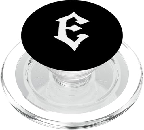 E Letter Monogram / Goth Aesthetic Name beginnend mit E PopSockets PopGrip für MagSafe E Letter Monogram / Goth Aesthetic Name beginnend mit E PopSockets PopGrip für MagSafe von Goth and Emo Designs