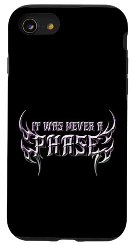 Es war nie eine Phase! Alt Aesthetic für Goths und Emos Hülle für iPhone SE (2020) / 7 / 8 von Goth and Emo Designs