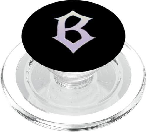 Goth Ästhetischer Buchstabe B/B Monogramm Name beginnend mit B PopSockets PopGrip für MagSafe Goth Ästhetischer Buchstabe B/B Monogramm Name beginnend mit B PopSockets PopGrip für MagSafe von Goth and Emo Designs
