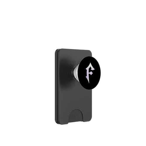 Goth Ästhetischer Buchstabe F / Name beginnend mit F PopSockets PopWallet für MagSafe Goth Ästhetischer Buchstabe F / Name beginnend mit F PopSockets PopWallet für MagSafe von Goth and Emo Designs