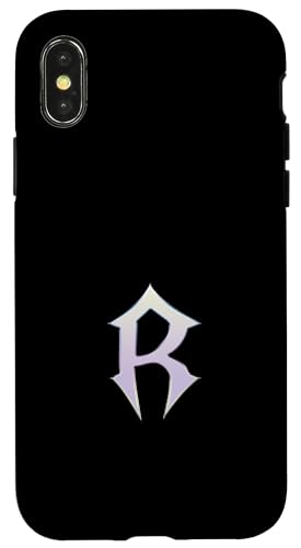 Goth Ästhetischer Buchstabe R / Name beginnend mit R Hülle für iPhone X/XS Goth Ästhetischer Buchstabe R / Name beginnend mit R Hülle für iPhone X/XS von Goth and Emo Designs