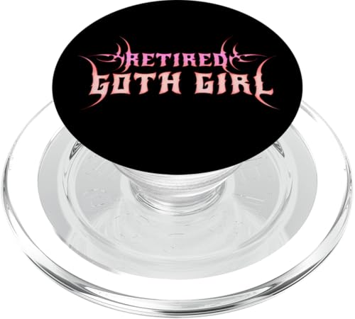 Goth Girl im Ruhestand! Alt Aesthetic Gothic PopSockets PopGrip für MagSafe Goth Girl im Ruhestand! Alt Aesthetic Gothic PopSockets PopGrip für MagSafe von Goth and Emo Designs