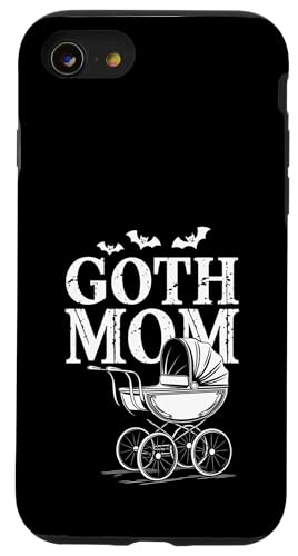 Goth Mom! Gothic Mutter Motiv zum Muttertag Hülle für iPhone SE (2020) / 7 / 8 von Goth and Emo Designs