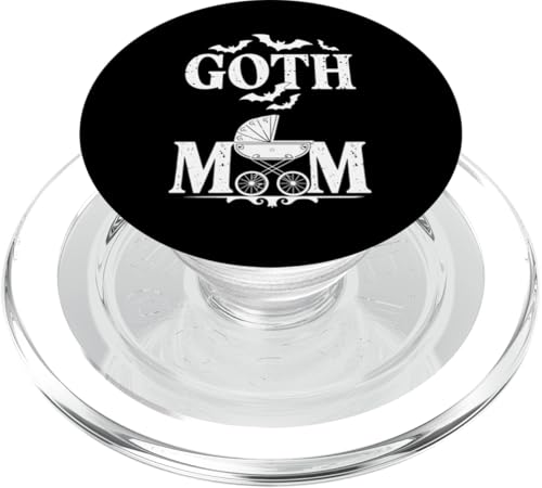 Goth Mom! Gothic Mutter Motiv zum Muttertag PopSockets PopGrip für MagSafe Goth Mom! Gothic Mutter Motiv zum Muttertag PopSockets PopGrip für MagSafe von Goth and Emo Designs