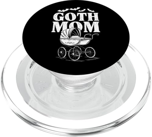 Goth Mom! Gothic Mutter Motiv zum Muttertag PopSockets PopGrip für MagSafe Goth Mom! Gothic Mutter Motiv zum Muttertag PopSockets PopGrip für MagSafe von Goth and Emo Designs