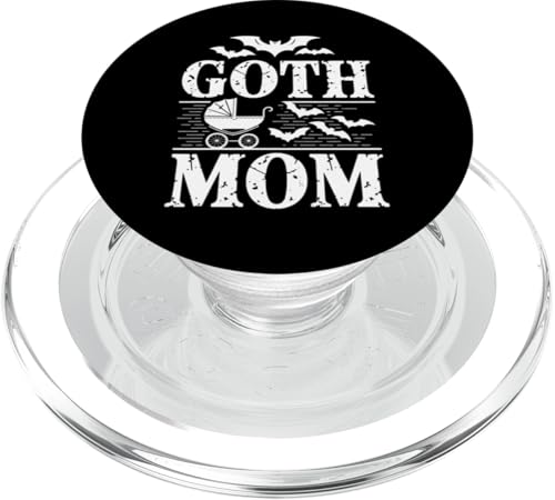 Goth Mom! Gothic Mutter Motiv zum Muttertag PopSockets PopGrip für MagSafe Goth Mom! Gothic Mutter Motiv zum Muttertag PopSockets PopGrip für MagSafe von Goth and Emo Designs