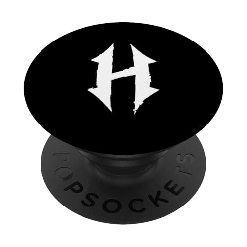 H Buchstabe Monogramm / Goth Ästhetischer Name beginnend mit H PopSockets Klebender PopGrip H Buchstabe Monogramm / Goth Ästhetischer Name beginnend mit H PopSockets Klebender PopGrip von Goth and Emo Designs