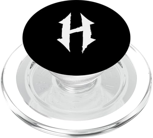 H Buchstabe Monogramm / Goth Ästhetischer Name beginnend mit H PopSockets PopGrip für MagSafe H Buchstabe Monogramm / Goth Ästhetischer Name beginnend mit H PopSockets PopGrip für MagSafe von Goth and Emo Designs