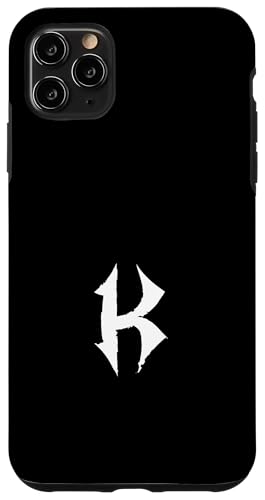 K-Buchstaben-Monogramm / Goth Ästhetischer Name beginnend mit K Hülle für iPhone 11 Pro Max K-Buchstaben-Monogramm / Goth Ästhetischer Name beginnend mit K Hülle für iPhone 11 Pro Max von Goth and Emo Designs