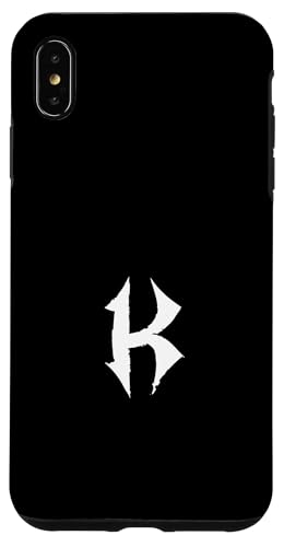 K-Buchstaben-Monogramm / Goth Ästhetischer Name beginnend mit K Hülle für iPhone XS Max K-Buchstaben-Monogramm / Goth Ästhetischer Name beginnend mit K Hülle für iPhone XS Max von Goth and Emo Designs