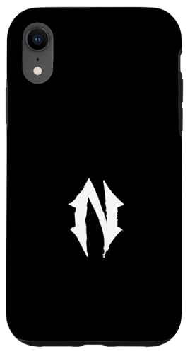 N-Buchstaben-Monogramm / Goth Ästhetischer Name beginnend mit N Hülle für iPhone XR N-Buchstaben-Monogramm / Goth Ästhetischer Name beginnend mit N Hülle für iPhone XR von Goth and Emo Designs