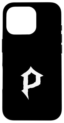 P-Buchstaben-Monogramm / Gothic-Stil, ästhetischer Name beginnend mit P Hülle für iPhone 16 Pro P-Buchstaben-Monogramm / Gothic-Stil, ästhetischer Name beginnend mit P Hülle für iPhone 16 Pro von Goth and Emo Designs