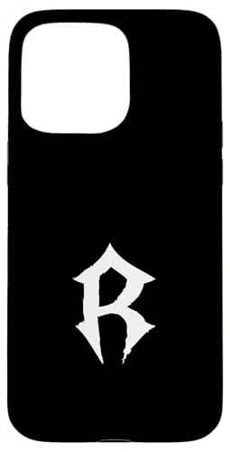 R-Buchstaben-Monogramm / Goth Ästhetischer Name beginnend mit R Hülle für iPhone 15 Pro Max R-Buchstaben-Monogramm / Goth Ästhetischer Name beginnend mit R Hülle für iPhone 15 Pro Max von Goth and Emo Designs