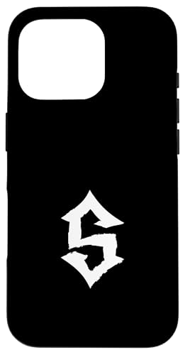 S-Buchstaben-Monogramm / Goth Ästhetischer Name beginnend mit S Hülle für iPhone 16 Pro S-Buchstaben-Monogramm / Goth Ästhetischer Name beginnend mit S Hülle für iPhone 16 Pro von Goth and Emo Designs