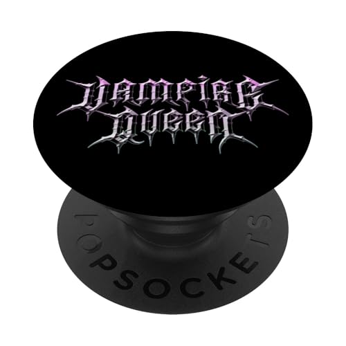Vampirkönigin! Alt-Ästhetik für Goten und Emos PopSockets Klebender PopGrip Vampirkönigin! Alt-Ästhetik für Goten und Emos PopSockets Klebender PopGrip von Goth and Emo Designs