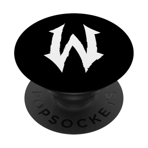 W Letter Monogram / Goth Aesthetic Name beginnend mit W PopSockets Klebender PopGrip W Letter Monogram / Goth Aesthetic Name beginnend mit W PopSockets Klebender PopGrip von Goth and Emo Designs