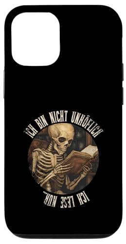 Ich bin nicht unhöflich! Ich lese nur... Goth Leseliebhaber Hülle für iPhone 12/12 Pro Ich bin nicht unhöflich! Ich lese nur... Goth Leseliebhaber Hülle für iPhone 12/12 Pro von Gothic Book Lover Designs