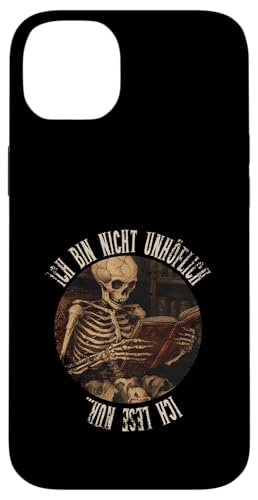 Ich bin nicht unhöflich! Ich lese nur... Goth Leseliebhaber Hülle für iPhone 14 Plus Ich bin nicht unhöflich! Ich lese nur... Goth Leseliebhaber Hülle für iPhone 14 Plus von Gothic Book Lover Designs