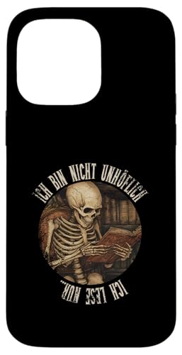 Ich bin nicht unhöflich! Ich lese nur... Goth Leseliebhaber Hülle für iPhone 14 Pro Max Ich bin nicht unhöflich! Ich lese nur... Goth Leseliebhaber Hülle für iPhone 14 Pro Max von Gothic Book Lover Designs
