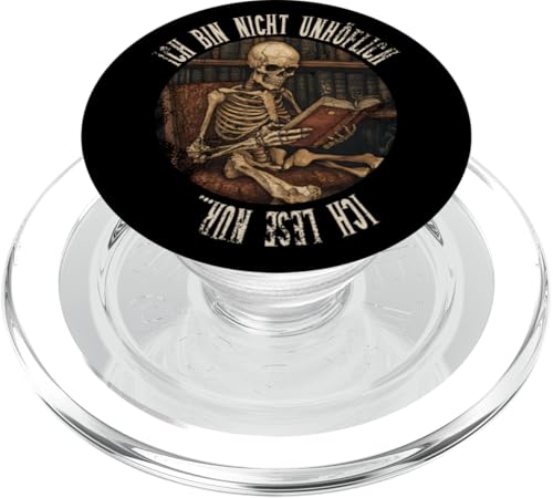 Ich bin nicht unhöflich! Ich lese nur... Goth Leseliebhaber PopSockets PopGrip für MagSafe Ich bin nicht unhöflich! Ich lese nur... Goth Leseliebhaber PopSockets PopGrip für MagSafe von Gothic Book Lover Designs
