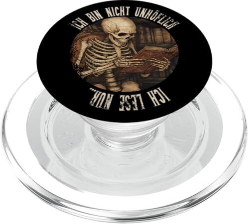 Ich bin nicht unhöflich! Ich lese nur... Goth Leseliebhaber PopSockets PopGrip für MagSafe Ich bin nicht unhöflich! Ich lese nur... Goth Leseliebhaber PopSockets PopGrip für MagSafe von Gothic Book Lover Designs