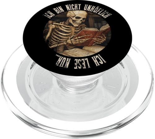 Ich bin nicht unhöflich! Ich lese nur... Goth Leseliebhaber PopSockets PopGrip für MagSafe Ich bin nicht unhöflich! Ich lese nur... Goth Leseliebhaber PopSockets PopGrip für MagSafe von Gothic Book Lover Designs