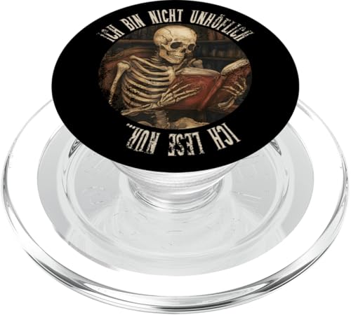 Ich bin nicht unhöflich! Ich lese nur... Goth Leseliebhaber PopSockets PopGrip für MagSafe Ich bin nicht unhöflich! Ich lese nur... Goth Leseliebhaber PopSockets PopGrip für MagSafe von Gothic Book Lover Designs