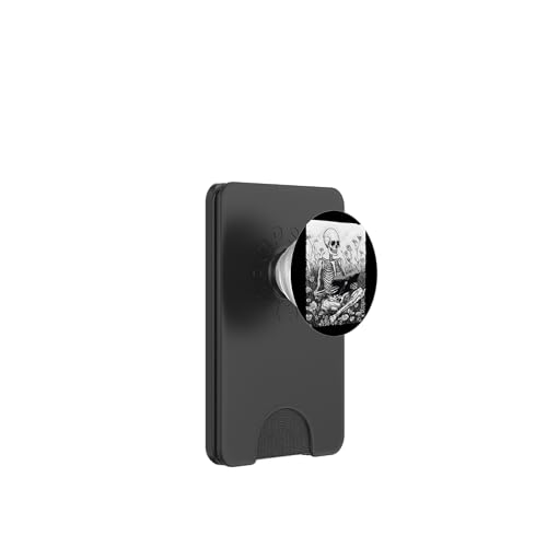 Leseliebhaber im Blumenfeld Gothic Buchliebhaber Botanisch PopSockets PopWallet für MagSafe Leseliebhaber im Blumenfeld Gothic Buchliebhaber Botanisch PopSockets PopWallet für MagSafe von Gothic Book Lover Designs