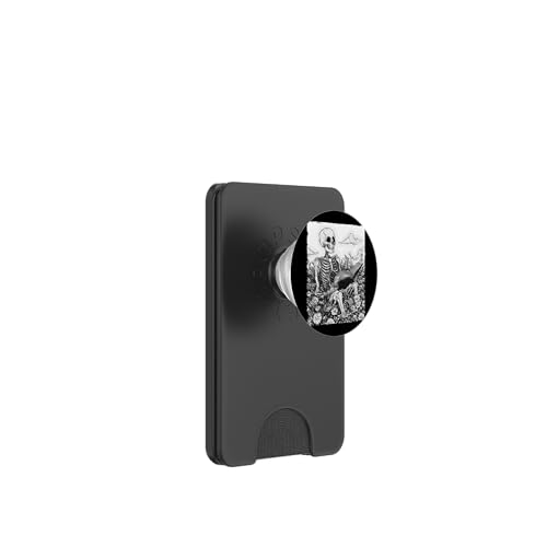 Leseliebhaber im Blumenfeld Gothic Buchliebhaber Botanisch PopSockets PopWallet für MagSafe Leseliebhaber im Blumenfeld Gothic Buchliebhaber Botanisch PopSockets PopWallet für MagSafe von Gothic Book Lover Designs